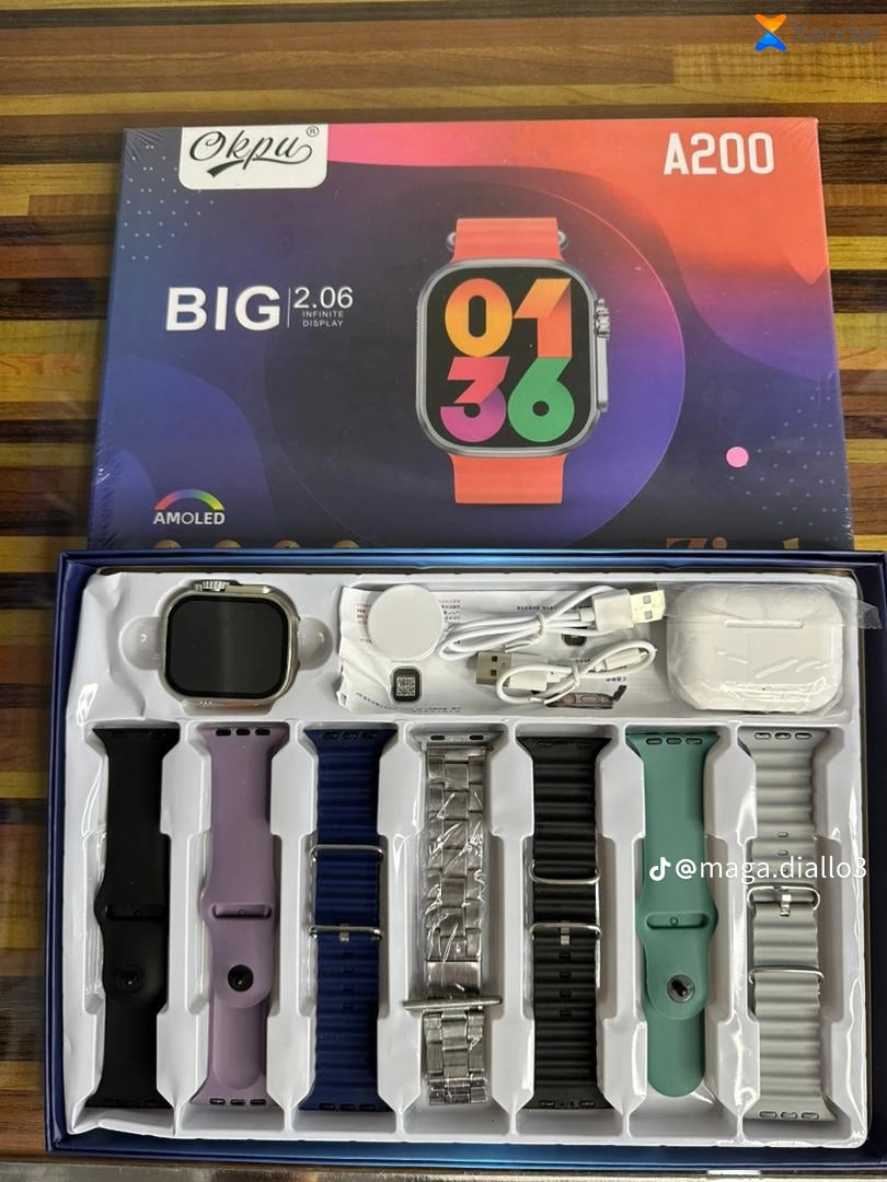 RELOJ INTELIGENTE ULTRA 7 EN 1