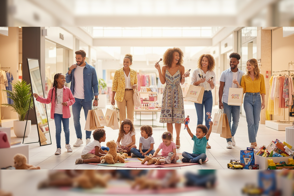 Banner con clientes felices