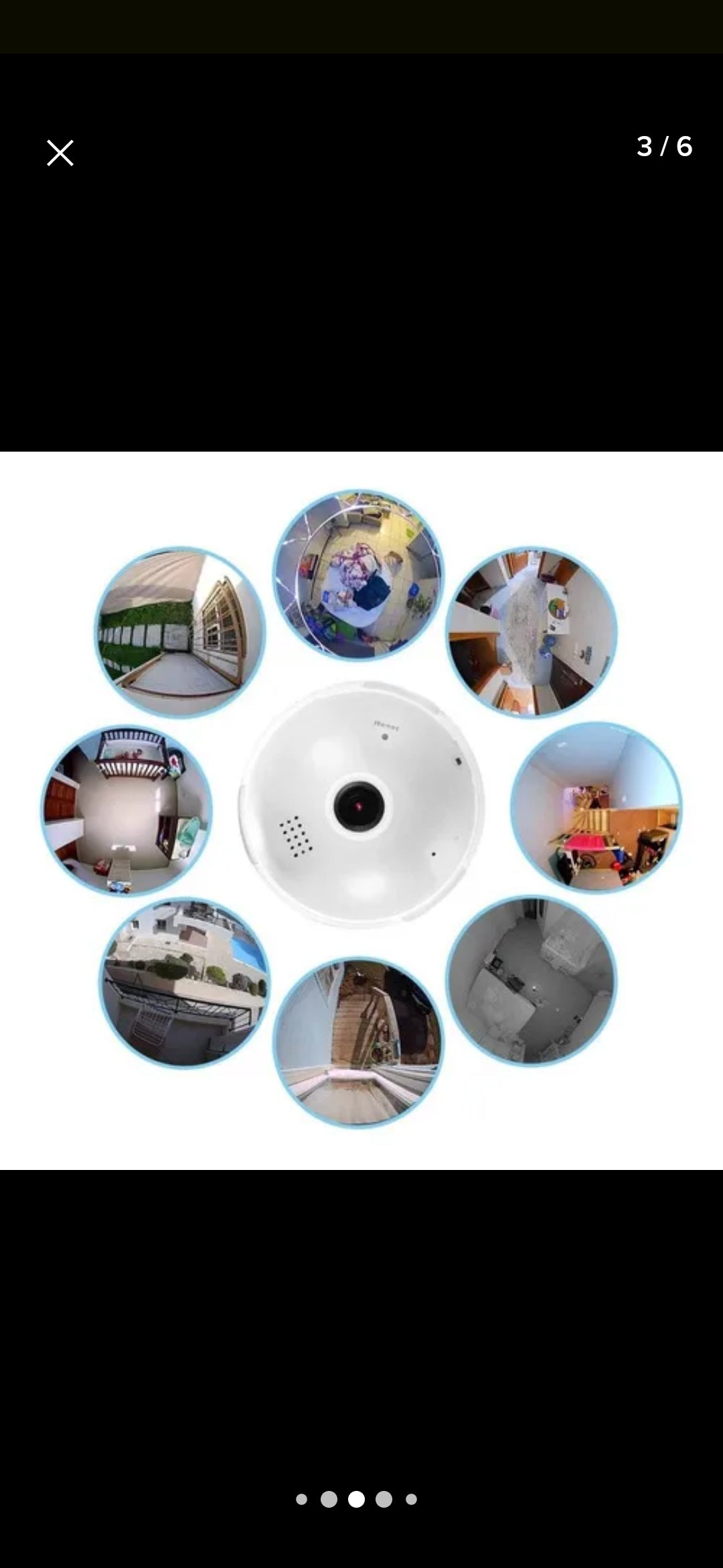 Ampolleta espía con cámaras de seguridad