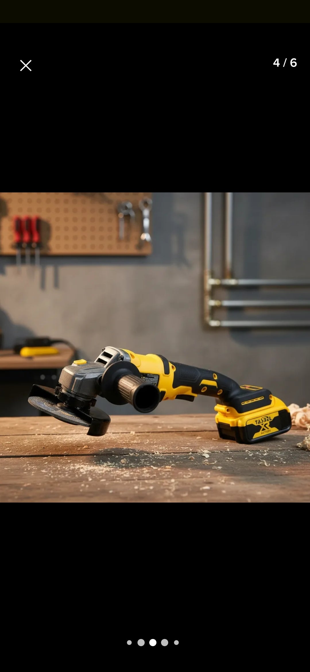 Set 4 herramienta Tasbel amarilla inalam