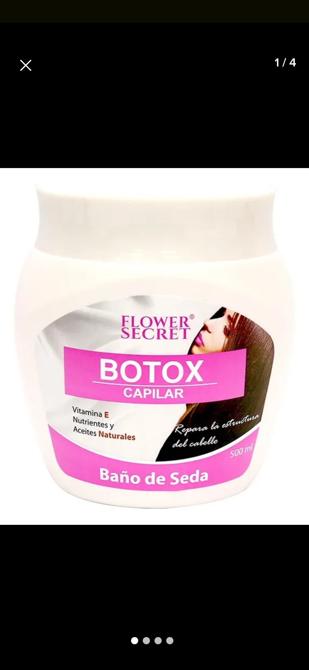 BOTOX CAPILAR BAÑO DE SEDA 500ml